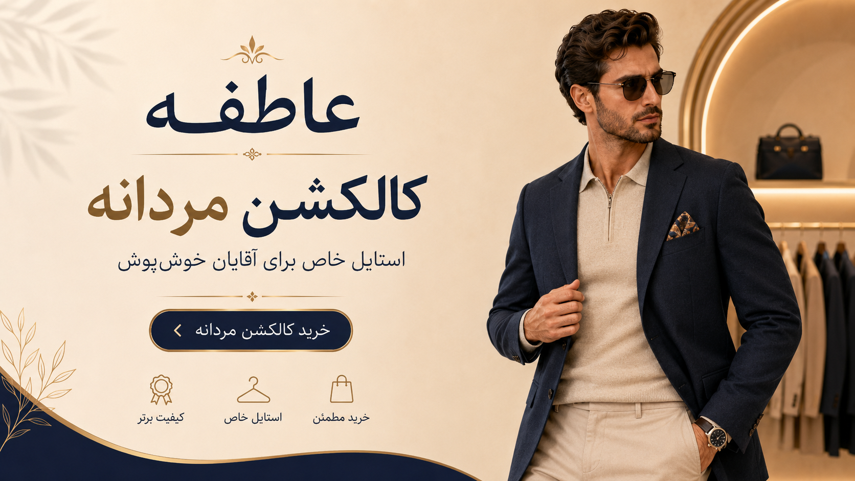 اسلاید خرید امن فروشگاه لباس